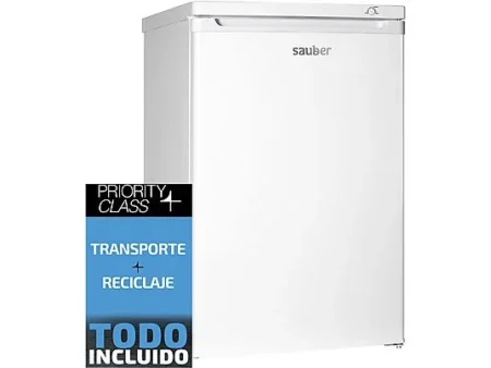 Congelador vertical - SAUBER SERIE 3-CV8424WH, 81 l, 85 cm, Blanco