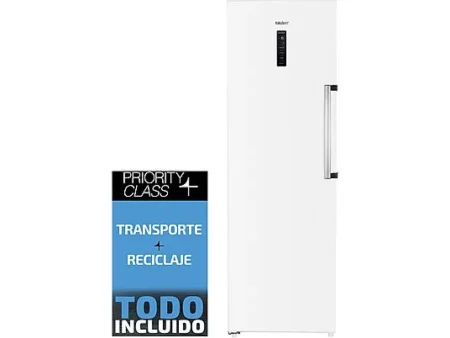 Congelador vertical - SAUBER SERIE 5-CV18524WH, 143 cm, Blanco