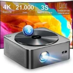 Proyector - ULTIMEA Apollo P40-Proyector con Auto Enfoque y Auto-Corrección Trapezoidal 6D, 4K Cine en Casa, 1.920 x 1.080 Pixel, 100000 h, Full-HD, Negro