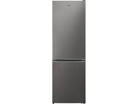 Frigorífico combi - EXQUISIT KGC350-NF040D, Altura 186,0 cm, Inoxlook, Entrega en Domicilio