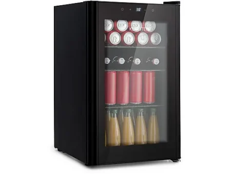 Nevera pequeña - KLARSTEIN Beercave, Altura 68,50 cm, Negro