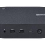 Mini PC - ASUS 90MS02N1-M00180, Intel Celeron 7305, 4 GB RAM, 128 GB SSD, UHD Graphics, Desconocido, Negro