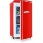 Mini congelador - KLARSTEIN Laika 60L, 91 cm, Rojo
