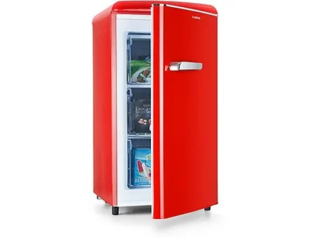 Mini congelador - KLARSTEIN Laika 60L, 91 cm, Rojo