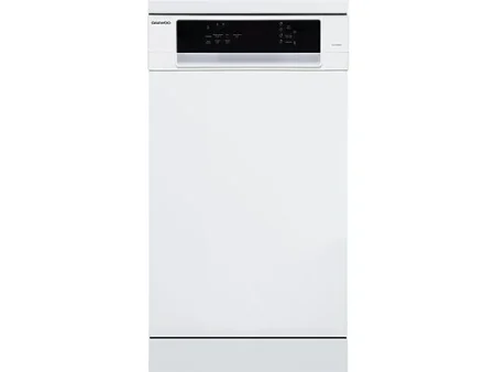 Lavavajillas libre instalación 45 cm - DAEWOO DA1D5SW0ES, 10 servicios, 5 programas, 450 mm, Blanco