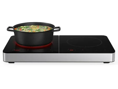 Placa de inducción - KLARSTEIN Cookio, 2 zonas, 56 cm, Negro