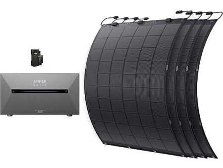 Kit solar - ANKER E1600 AC con 4xFS20 de 900W, 1200 W