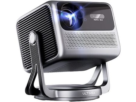 Proyector - ULTIMEA Nova C40-Proyector Portatil con 90° Gimbal, Android TV 11.0, 1.920 x 1.080 Pixel, 100000 h, Full-HD, Negro