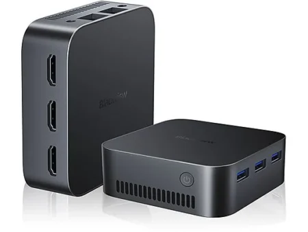 Mini PC - BLACKVIEW MP80-N95, Intel Alder Lake N95, 16 GB RAM, 512 GB SSD, UHD Graphics, Windows 11 Pro, Black