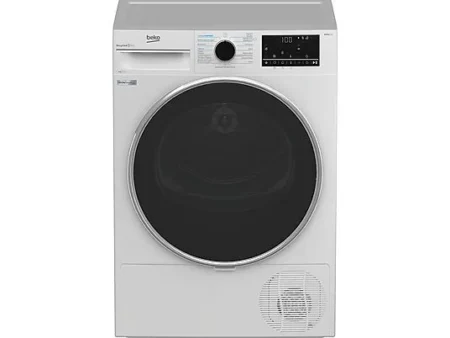 Secadora bomba de calor - BEKO B5T43233, 15 programas, Blanco roto