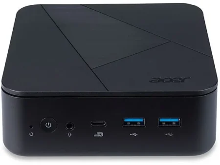 Mini PC - ACER VN1502G-13U7U, Intel® Core™ i7 i7-1355U, 0 GB RAM, 0 GB SSD, Sin tarjeta gráfica, Sin sistema operativo, Negro