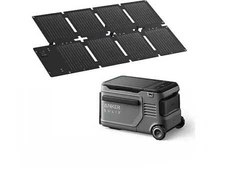 Nevera portátil - KIT EverFrost 2 23L+PS60 ANKER, Negro