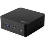Mini PC - MSI Cubi NUC 1M-033ES, Intel Core 7 150U, 16 GB RAM, 512 GB SSD, UHD Graphics, Windows 11 Pro, Negro