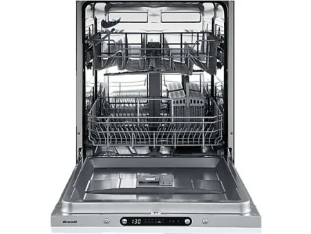 Lavavajillas integrable 60 cm - BRANDT DWJ3137DS, 13 servicios, 6 programas, 598 mm, Integrable