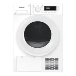 Secadora Bomba de Calor - BRANDT DFB383HWP, Bomba de calor, 8 kg, 16 programas, Blanco