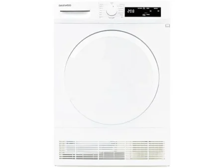 Secadora de condensación - DAEWOO T9CT1W0ES, Eléctrico, 9 kg, 15 programas, Blanco