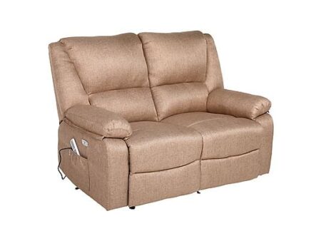 Sofá reclinable - ECO-DE Prime ECO-8520-2 TMC, hasta 100 kg, Marrón Claro