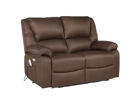 Sofá reclinable - ECO-DE Prime ECO-8520-2 TM, hasta 100 kg, Marrón