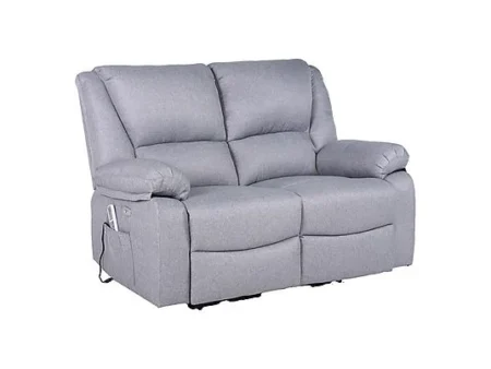 Sofá reclinable - ECO-DE Prime ECO-8520-2 TGC, hasta 100 kg, Gris Claro