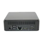 Mini PC - BLEU JOUR NUC Barebone, Intel® Core i7, 0 GB RAM, 0 GB SSD, HD Graphics, Windows 11 Pro, negro