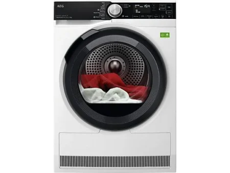 Secadora bomba de calor - AEG Serie 9000X AbsoluteCare Pro TR959V6PBC, Blanco