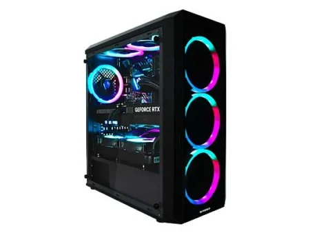 PC Gaming - GREED MK2 Intel  Gaming Ordenador  Computer, Intel Core i7-12700F, 32 GB RAM, 1000 GB SSD, GeForce RTX™ 5060, Windows 11 Pro, Negro
