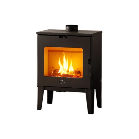 Estufa de leña - SANNOVER Dita 7,6, 7600 W , negro