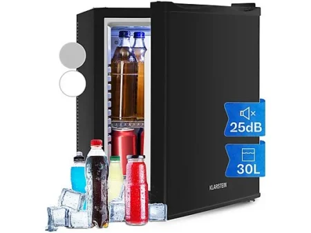 Nevera pequeña - KLARSTEIN MKS-11, Altura 47 cm, Negro