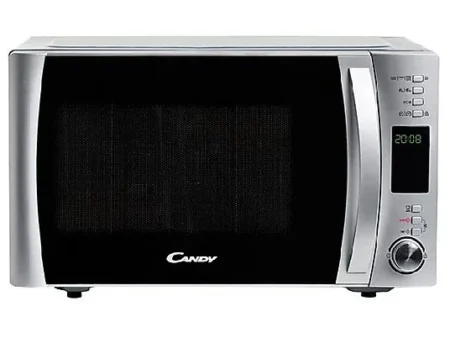 Microondas con horno- Candy COOKinAPP CMXC 30DCS, 900W, Grill, Convección, 5 niveles, 30l, Plato giratorio 31.5cm, Inox